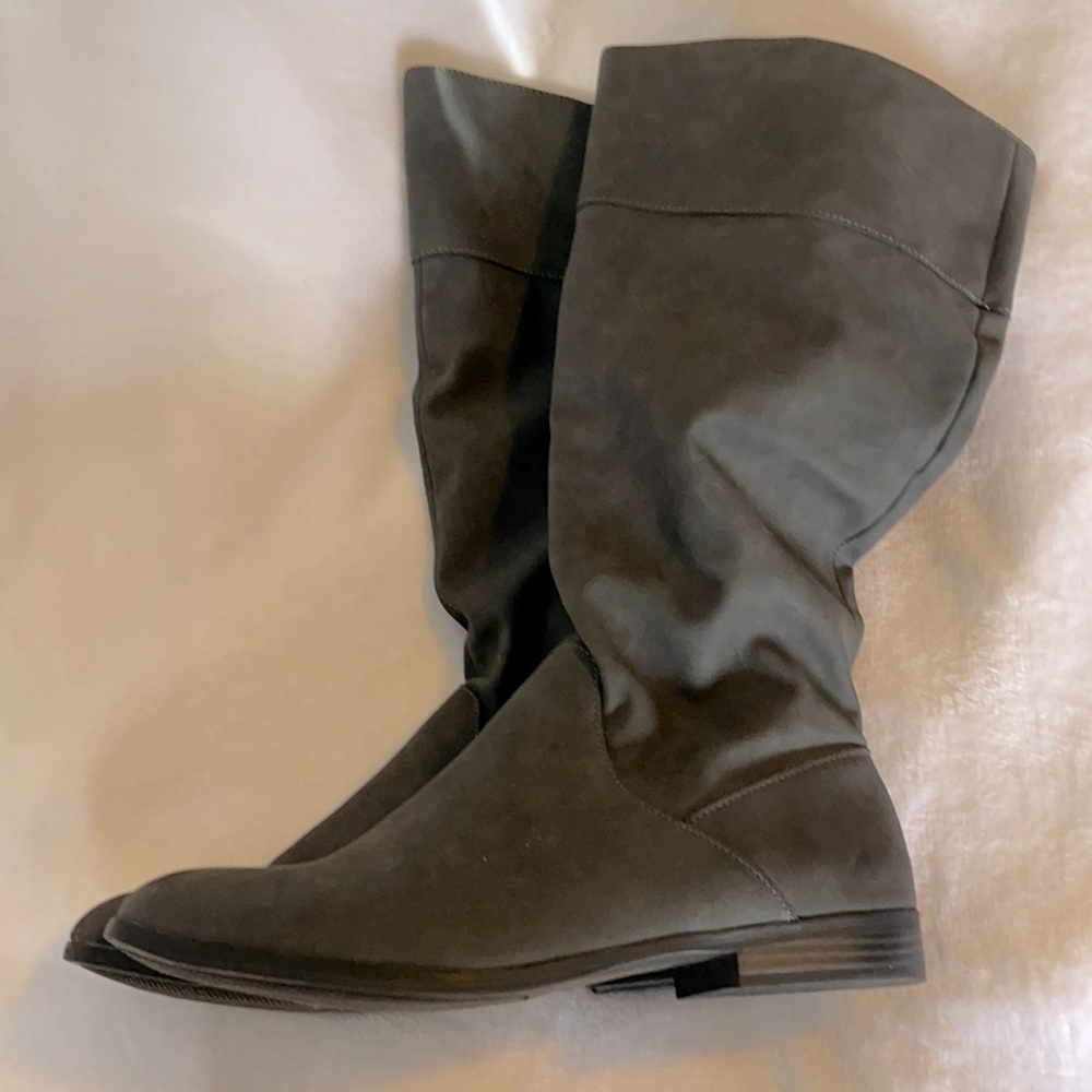 Fun Gray Boots Size 11 Style & Co Like NEW